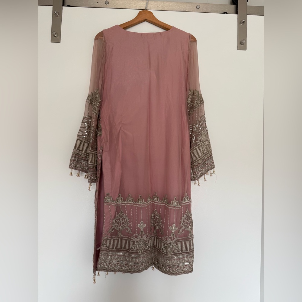 Jazmin Floraison Formal Shalwar Kameez Pakistani - image 4
